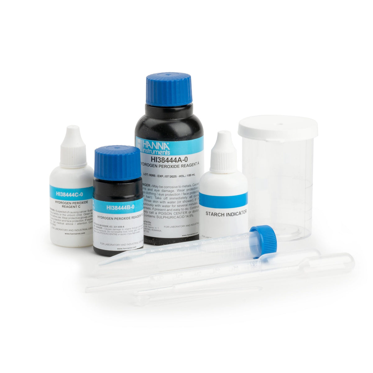 Pool Line Hydrogen Peroxide (as H2O2), Method: Titration,100 tests - HI38444