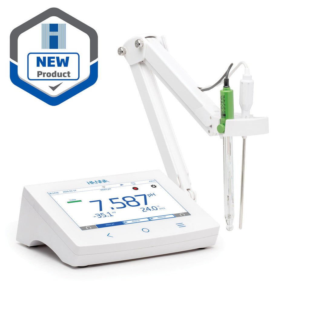 HI6222-02 pH/ORP/ISE Benchtop Meter Starter Kit