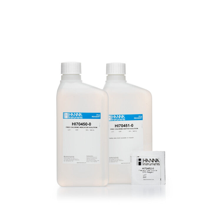 Free Chlorine Reagent Set for PCA Series Process Analyzers - HI70480