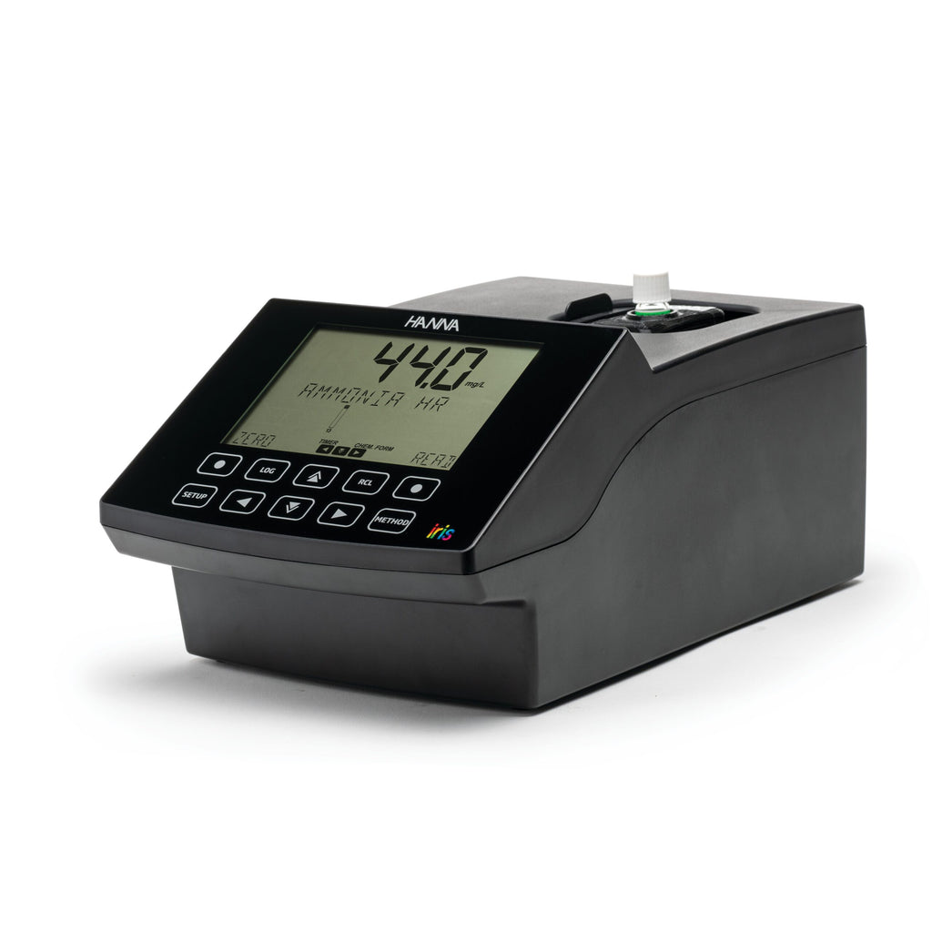 iris® Visible Spectrophotometer with Method Identification via Barcode  Reader - HI802-02