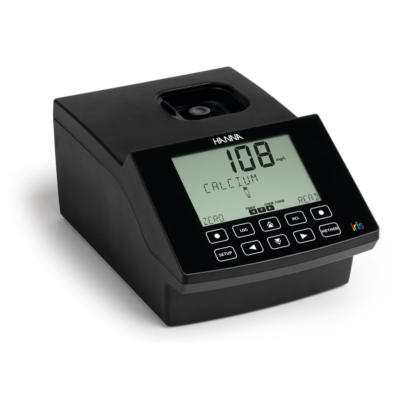 iris® Visible Spectrophotometer with Method Identification via Barcode  Reader - HI802