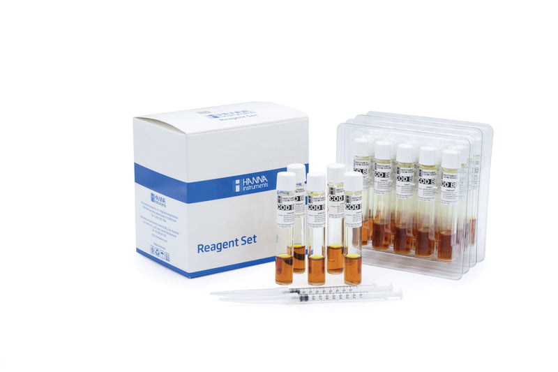 COD Medium Range Reagent Vials, EPA Method (25 tests) - HI93754B-25