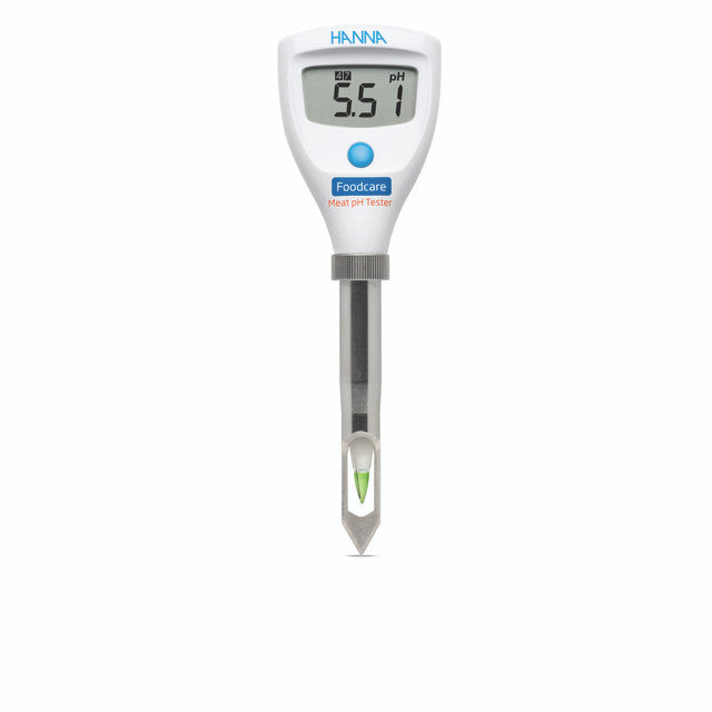 Meat pH Tester with Built-in Specialized Electrode - HI981045