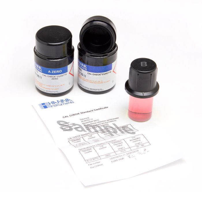 Free Chlorine CAL Check™ Standards - HI97701-11