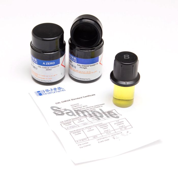 Ammonia LR CAL Check™ Standards - HI97700-11