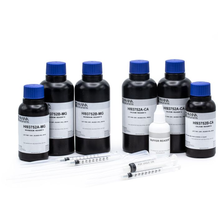 Calcium and Magnesium Hardness High Range Reagents (100 tests) - HI93752-01