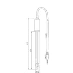 Digital Glass Body Foodcare pH Electrode for Dairy Products - FC2100