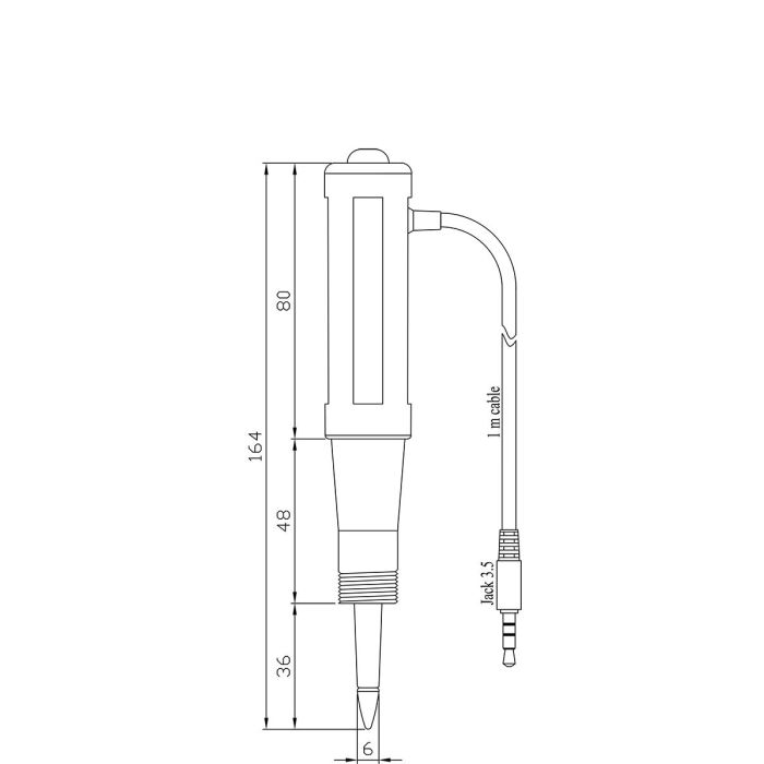 Digital PVDF Body Foodcare pH Electrode for Meat Products - FC2320