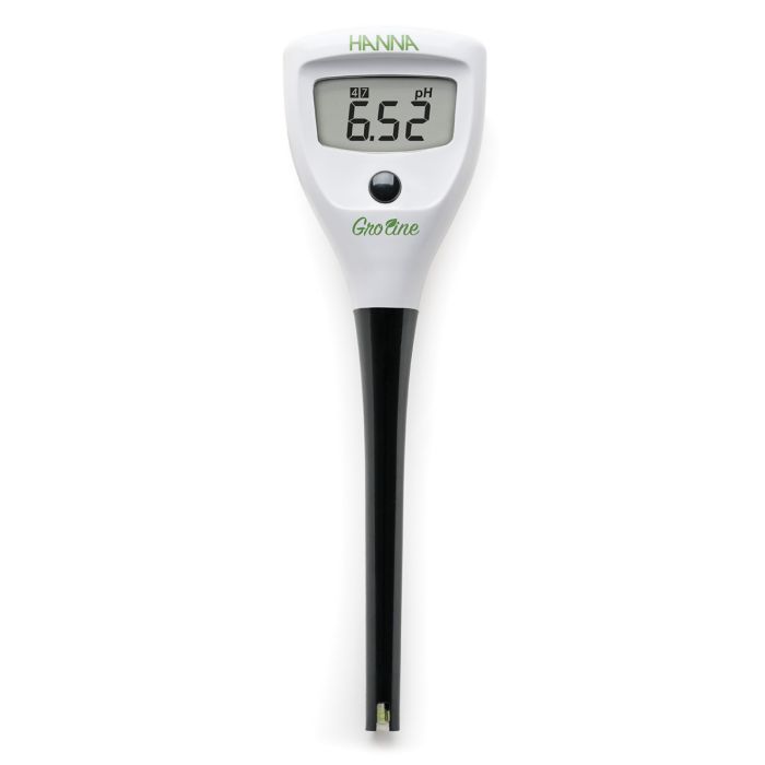 GroLine Hydroponics pH Tester with 0.01 Resolution - HI98115