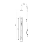 Digital PEI Body pH Electrode for Field Applications - HI12300