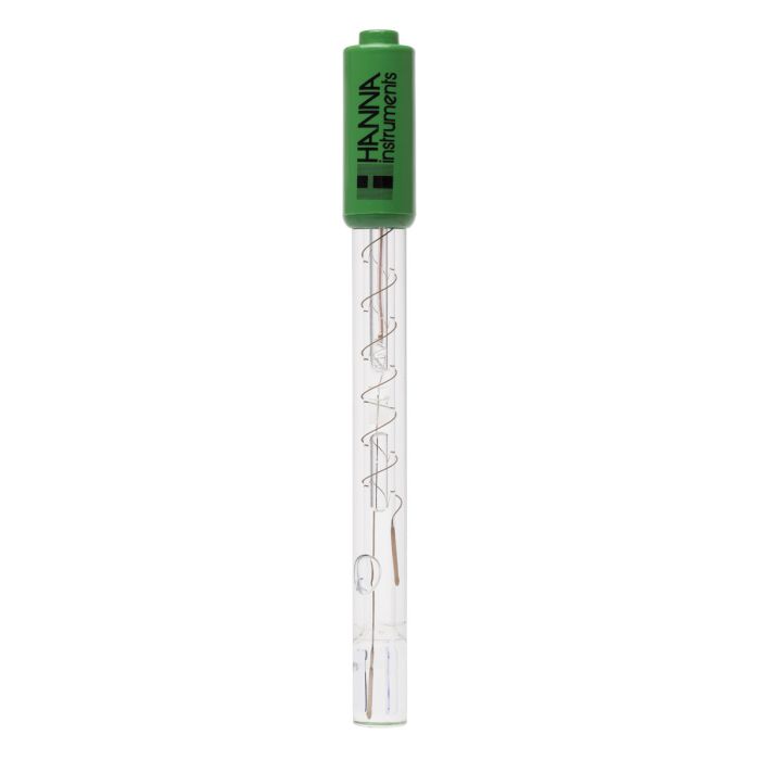 Flat Tip pH Electrode for Skin and Surfaces with BNC Connector - HI1413B