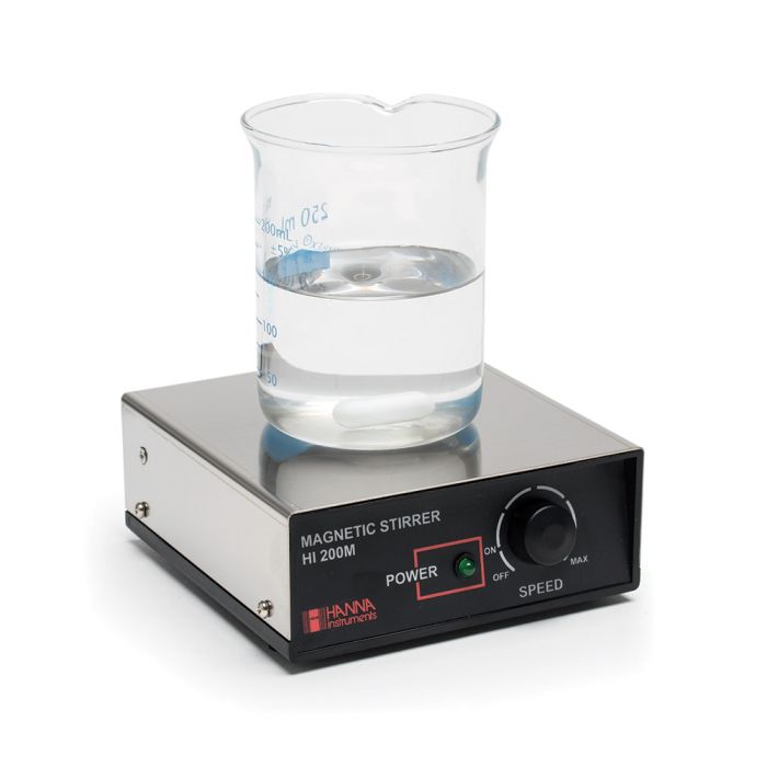 Stainless Steel Cover Magnetic Mini-Stirrer - HI200M-2