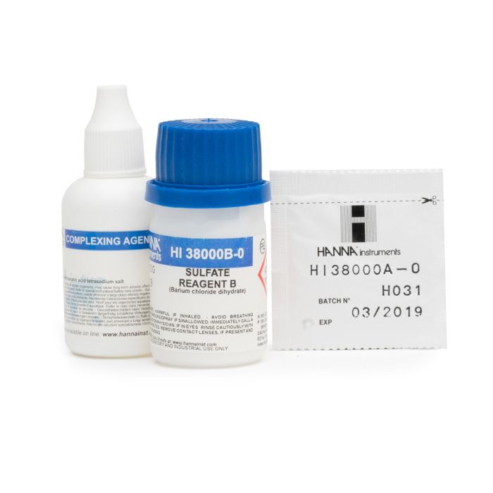 Sulfate Test Kit Replacement Reagents (100 tests) - HI38000-10