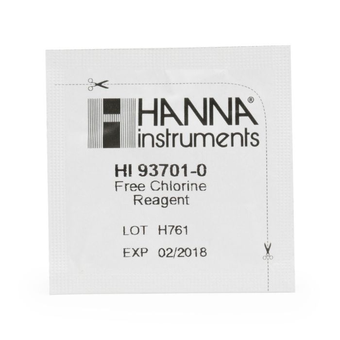 Free Chlorine (Low and Medium Range) Test Kit Replacement Reagents (200 tests) - HI38018-200