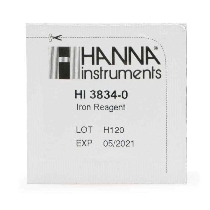 Iron (Medium Range) Test Kit Replacement Reagents (100 tests) - HI38040-100