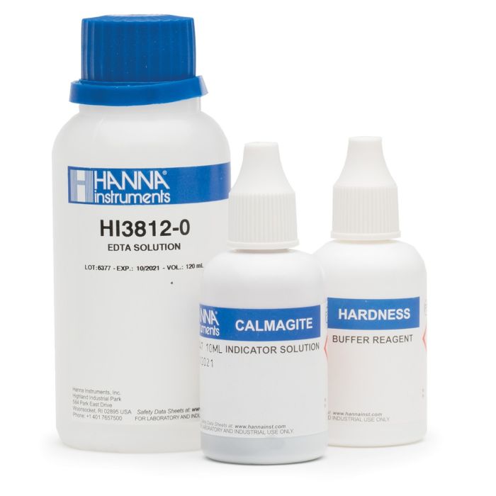 Total Hardness Test Kit Replacement Reagents (100 tests) - HI3812-100