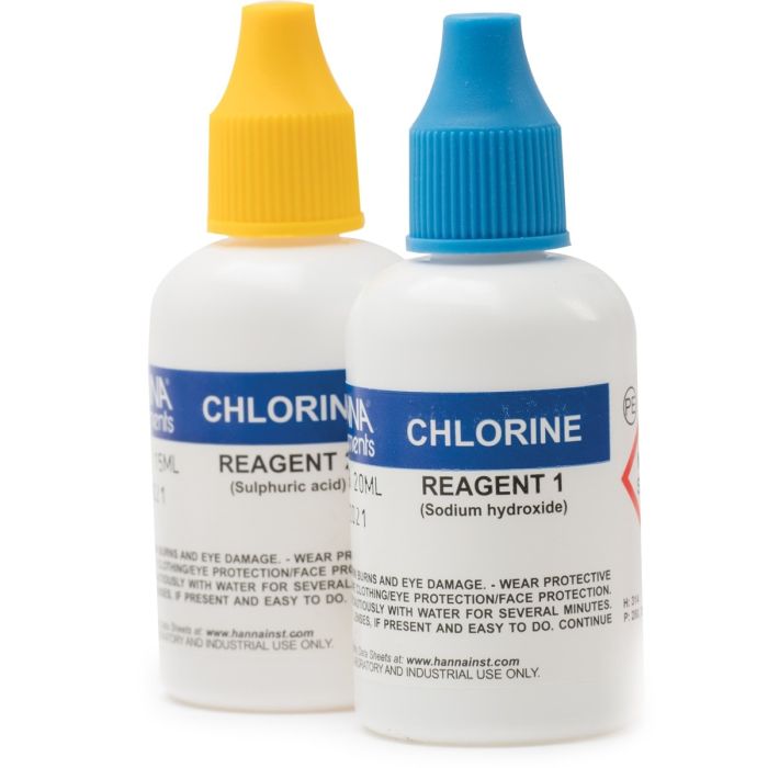 Free Chlorine Test Kit Replacement Reagents (50 tests) - HI3829F-050