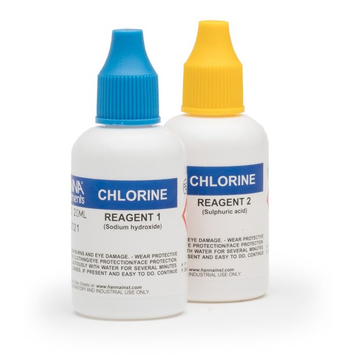 Free Chlorine Test Kit Replacement Reagents (50 tests) - HI3831F-050