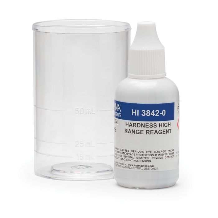 Total Hardness (400-3000 mg/L) HR Test Kit - HI3842