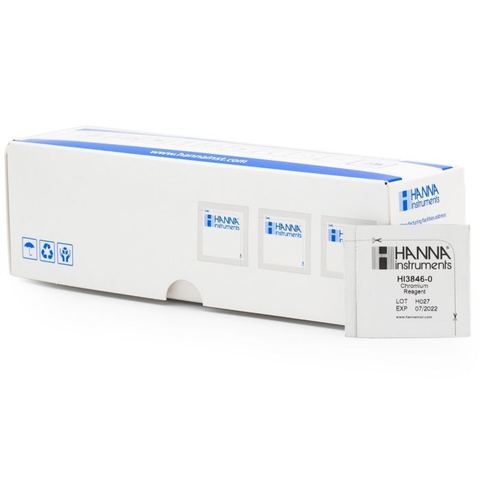 Chromium Test Kit Replacement Reagents (100 tests) - HI3846-100