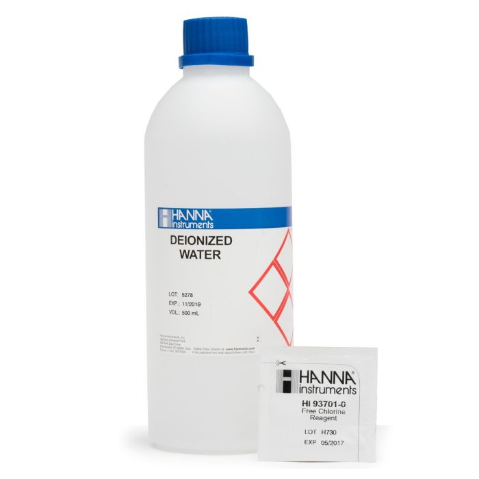 Free Chlorine (Medium Range) Test Kit Replacement Reagents (100 tests) - HI3875-100