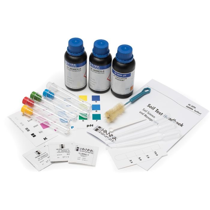 NPK Soil Chemical Test Kit (25 tests each) - HI3896