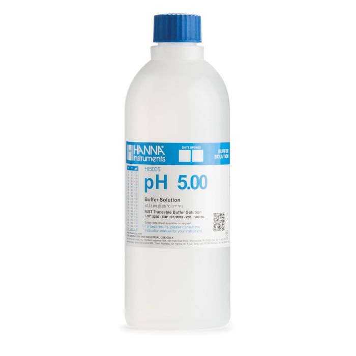 pH 5.00 Technical Calibration Buffer (1 L) - HI5005-01