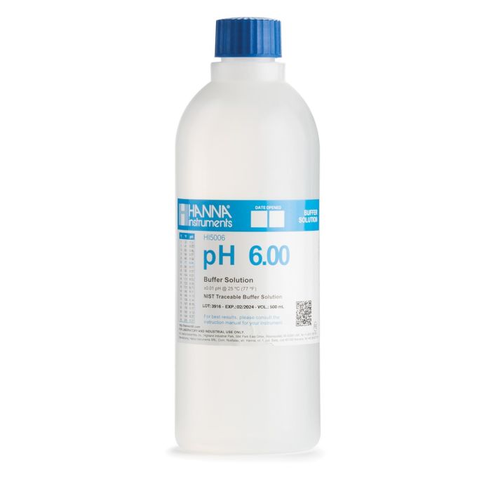 pH 6.00 Technical Calibration Buffer (500 mL)