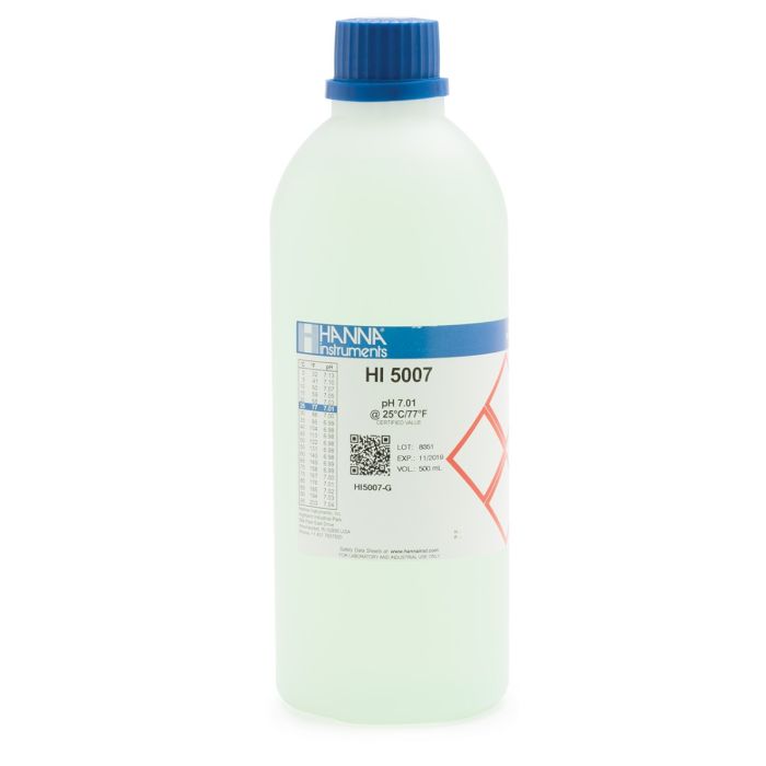 pH 7.01 Technical Calibration Buffer (500 mL) - HI5007-G