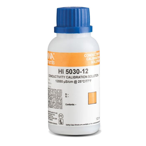 12880 µS/cm Conductivity Standard (120mL) - HI5030-12