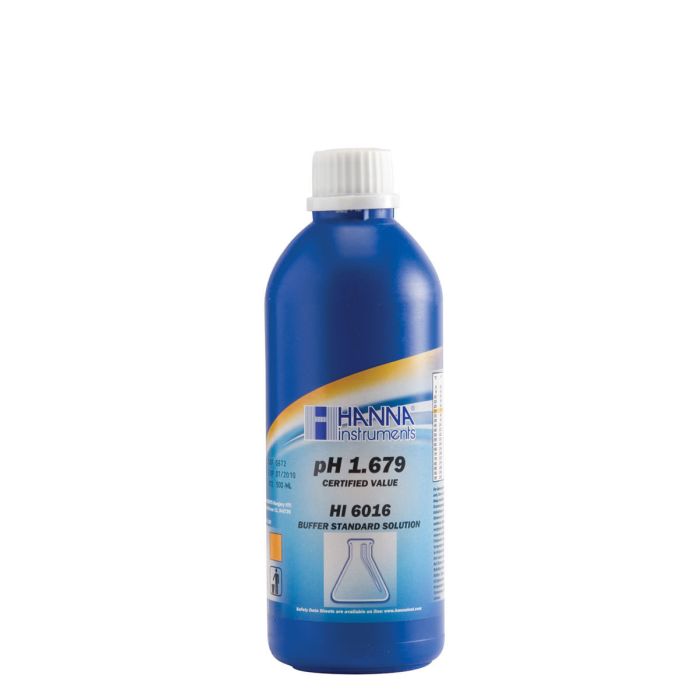 pH 1.679 Millesimal Calibration Buffer (500 mL) - HI6016
