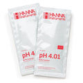 pH 4.01 Calibration Buffer (25 x 20 mL) Sachets with certificate of analysis - HI70004C