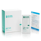 pH 7.01 Calibration Buffer (25 x 20 mL) Sachets with certificate of analysis - HI70007C