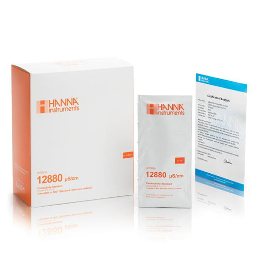 12880 µS/cm Conductivity Standard (25 x 20mL) - HI70030C