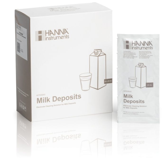 Cleaning & Disinfection Solution for Dairy Products (25 x 20 mL Sachets) - HI700641P