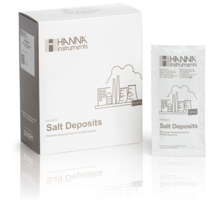 Cleaning Solution for Salt Deposits (25 x 20 mL Sachets) - HI700670P