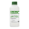 GroLine pH 7.01 Buffer Solution with Certificate of Analysis, 230 mL bottle - HI7007-023