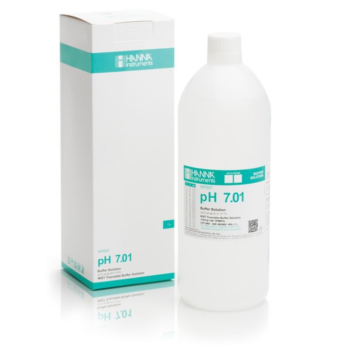 pH 7.01 Calibration Solution (1 L) - HI7007/1L