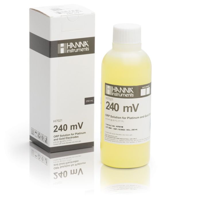 240 mV @ 25°C ORP Test Solution (230 mL) - HI7021M