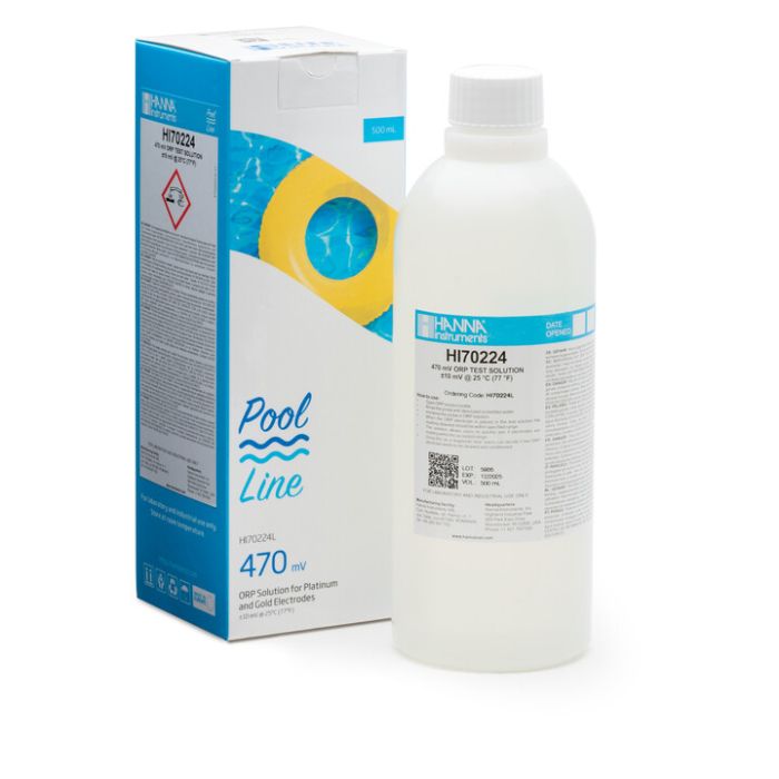 Pool Line 470 mV ORP Test Solution (500 mL) - HI70224L
