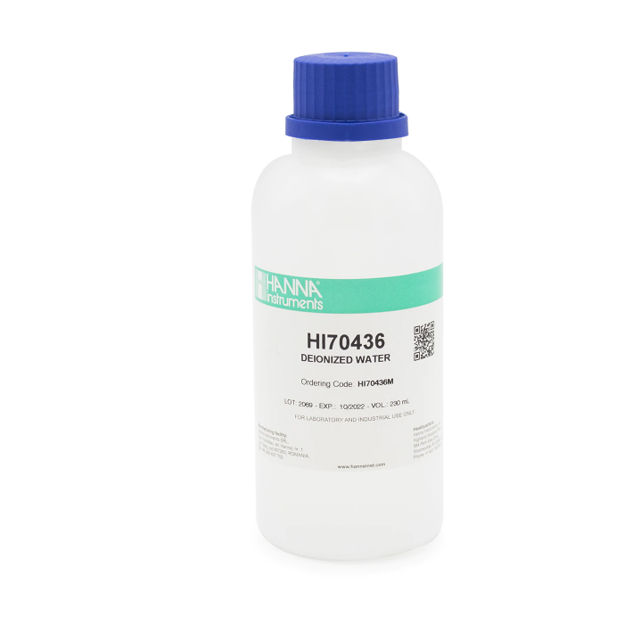 Deionized Water (230 mL) – HI70436M