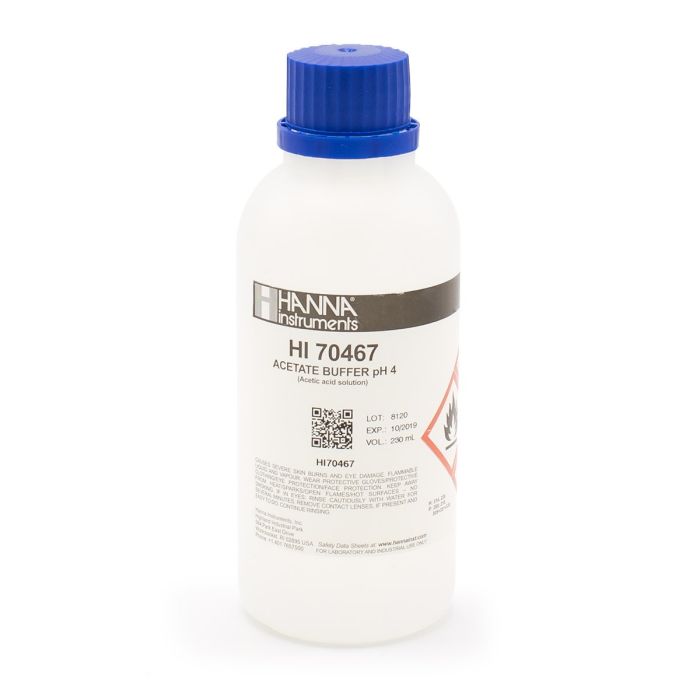 Acetate Buffer pH 4.18,  230 mL - HI70467