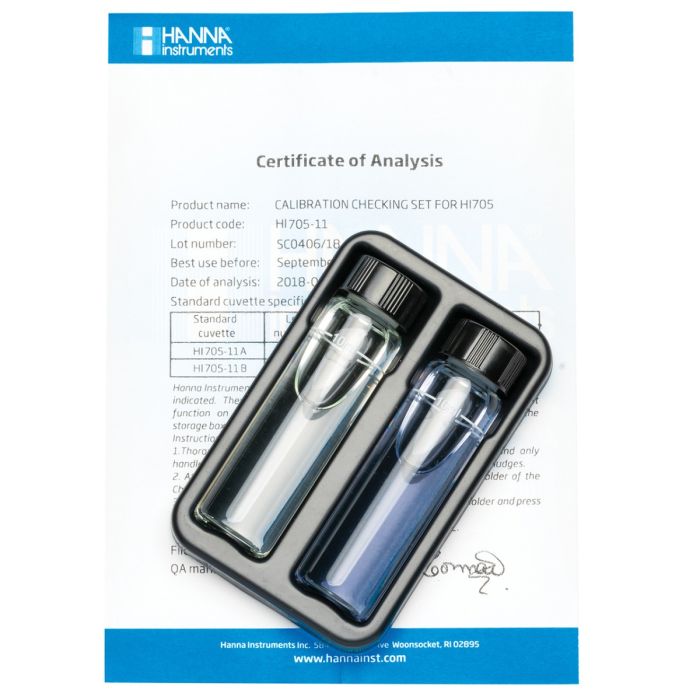 Silica Low Range Checker® HC Calibration Check Set - HI705-11