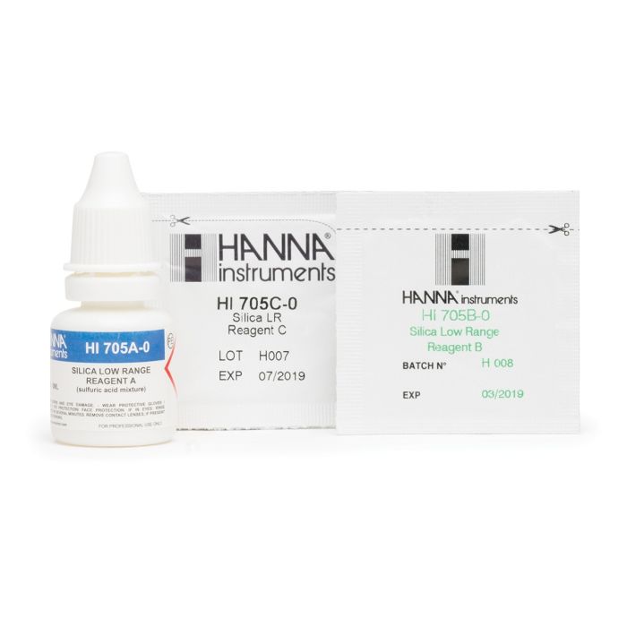 Silica Low-Range Checker® Reagents (25 Tests) - HI705-25