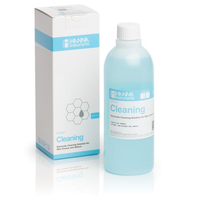 Cleaning Solution for Skin Grease and Sebum (500 mL) - HI70621L