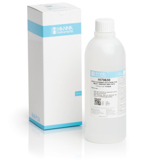 Grease and Fats Acid Cleaning Solution (500 mL) - HI70630L