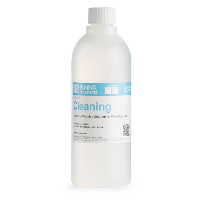 Cleaning Solution for Wine Deposits (500 mL) - HI70635L