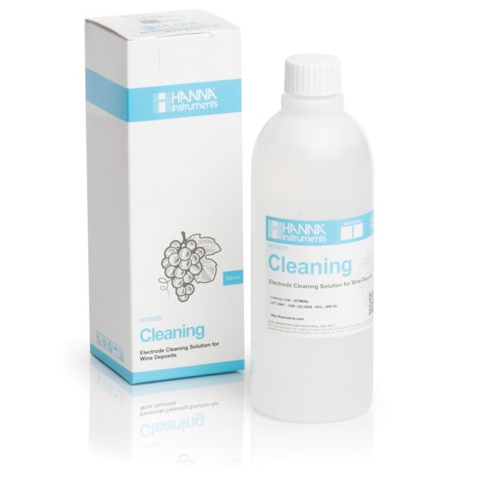 Cleaning Solution for Wine Deposits (500 mL) - HI70635L
