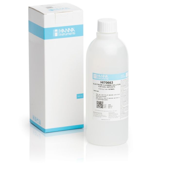 Cleaning Solution for Soil Deposits (500 mL) - HI70663L