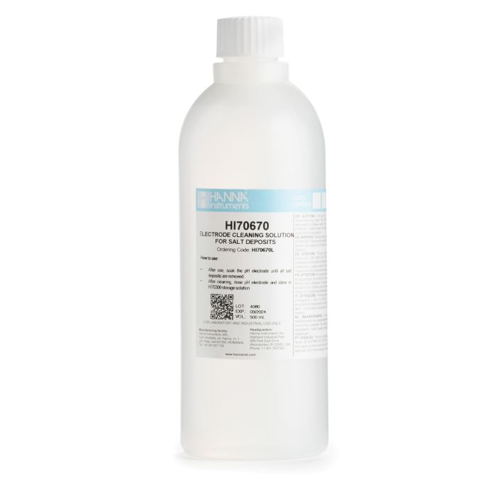 Cleaning Solution for Salt Deposits (500 mL) - HI70670L